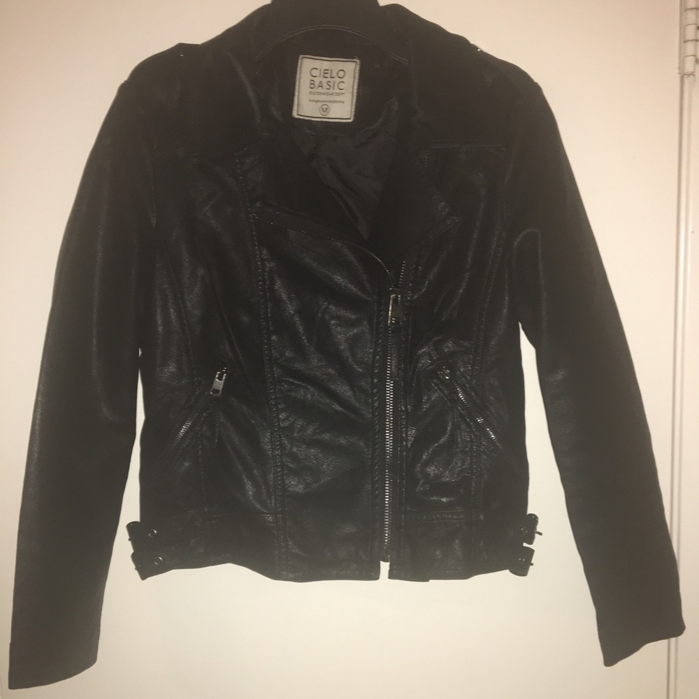 Leather jacket